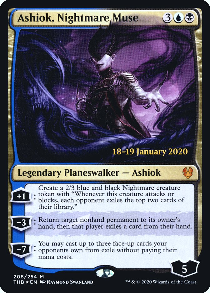 Ashiok, Nightmare Muse [Theros Beyond Death Prerelease Promos] | Gear Gaming Fayetteville