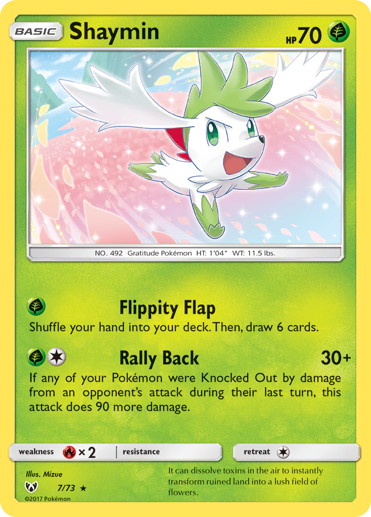 Shaymin (7/73) [Sun & Moon: Shining Legends] | Gear Gaming Fayetteville