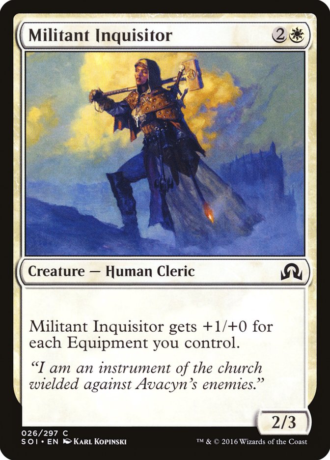 Militant Inquisitor [Shadows over Innistrad] | Gear Gaming Fayetteville