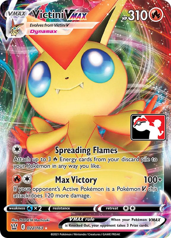 Victini VMAX (022/163) [Prize Pack Series One] | Gear Gaming Fayetteville