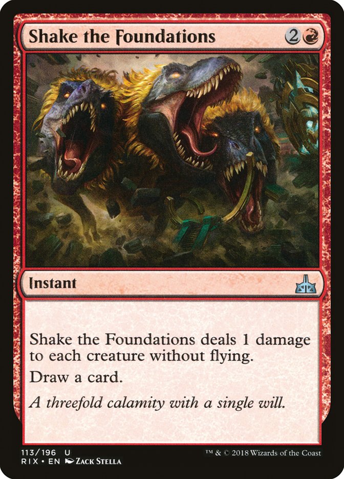 Shake the Foundations [Rivals of Ixalan] | Gear Gaming Fayetteville