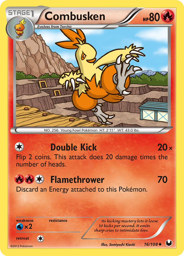 Combusken (16/108) [Black & White: Dark Explorers] | Gear Gaming Fayetteville