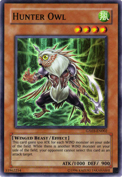 Hunter Owl [GX03-EN002] Super Rare | Gear Gaming Fayetteville