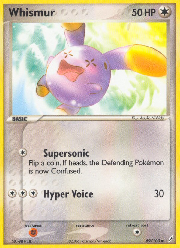 Whismur (69/100) [EX: Crystal Guardians] | Gear Gaming Fayetteville