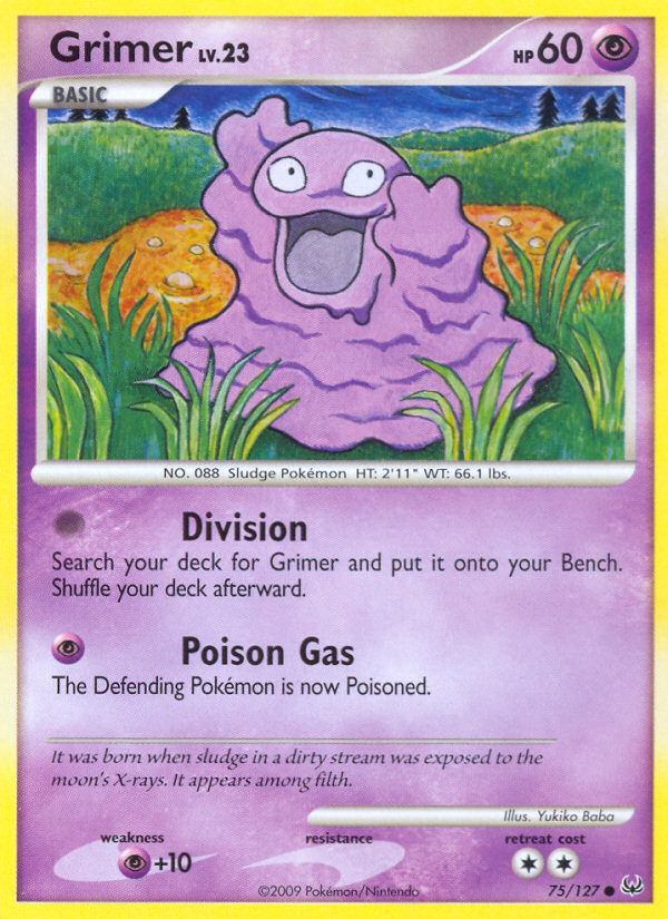 Grimer (75/127) [Platinum: Base Set] | Gear Gaming Fayetteville