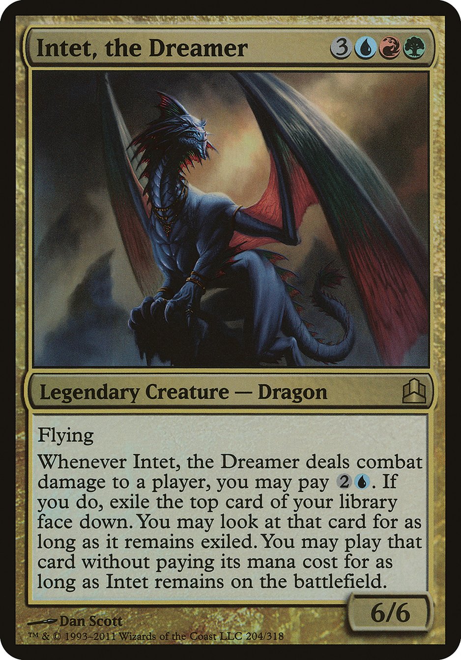 Intet, the Dreamer (Oversized) [Commander 2011 Oversized] | Gear Gaming Fayetteville