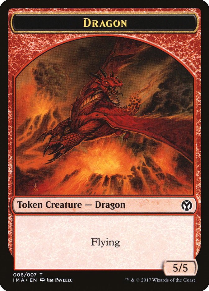 Dragon Token (006/007) [Iconic Masters Tokens] | Gear Gaming Fayetteville