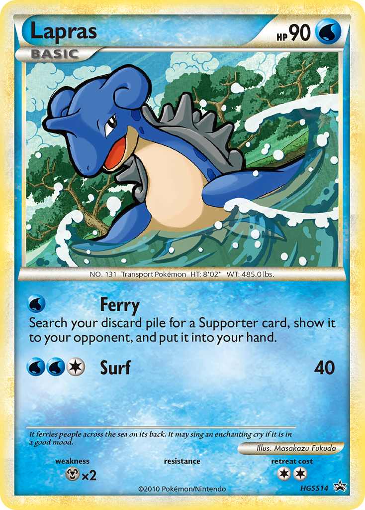 Lapras (HGSS14) [HeartGold & SoulSilver: Black Star Promos] | Gear Gaming Fayetteville