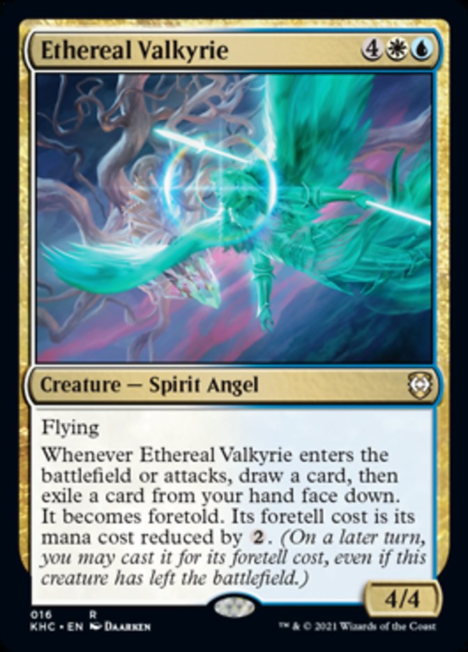 Ethereal Valkyrie [Kaldheim Commander] | Gear Gaming Fayetteville