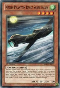 Mecha Phantom Beast Sabre Hawk [Shadow Specters] [SHSP-EN027] | Gear Gaming Fayetteville
