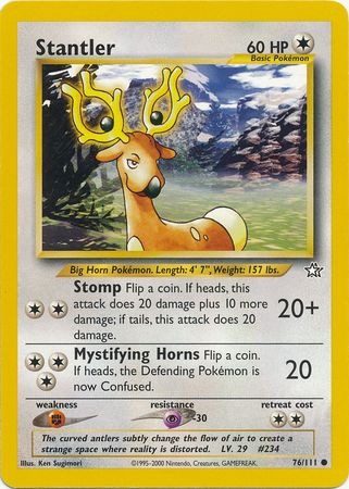 Stantler (76/111) [Neo Genesis Unlimited] | Gear Gaming Fayetteville