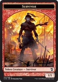 Survivor // Myr (023) Double-Sided Token [Commander 2018 Tokens] | Gear Gaming Fayetteville