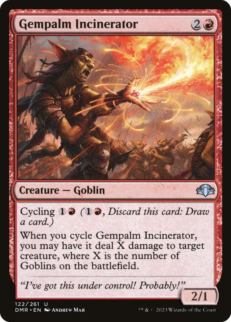 Gempalm Incinerator [Dominaria Remastered] | Gear Gaming Fayetteville