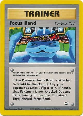 Focus Band (86/111) [Neo Genesis Unlimited] | Gear Gaming Fayetteville