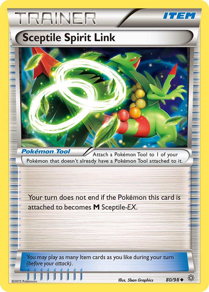 Sceptile Spirit Link (80/98) [XY: Ancient Origins] | Gear Gaming Fayetteville