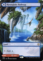 Riverglide Pathway // Lavaglide Pathway (Borderless Alternate Art) [Zendikar Rising] | Gear Gaming Fayetteville