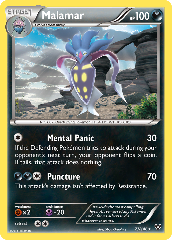 Malamar (77/146) [XY: Base Set] | Gear Gaming Fayetteville