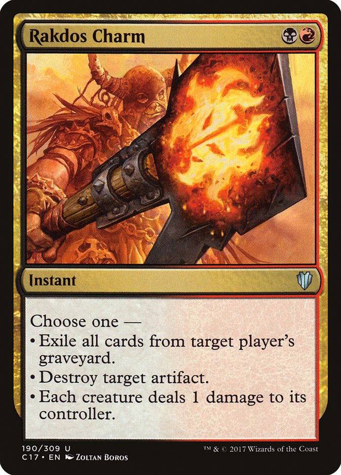 Rakdos Charm [Commander 2017] | Gear Gaming Fayetteville