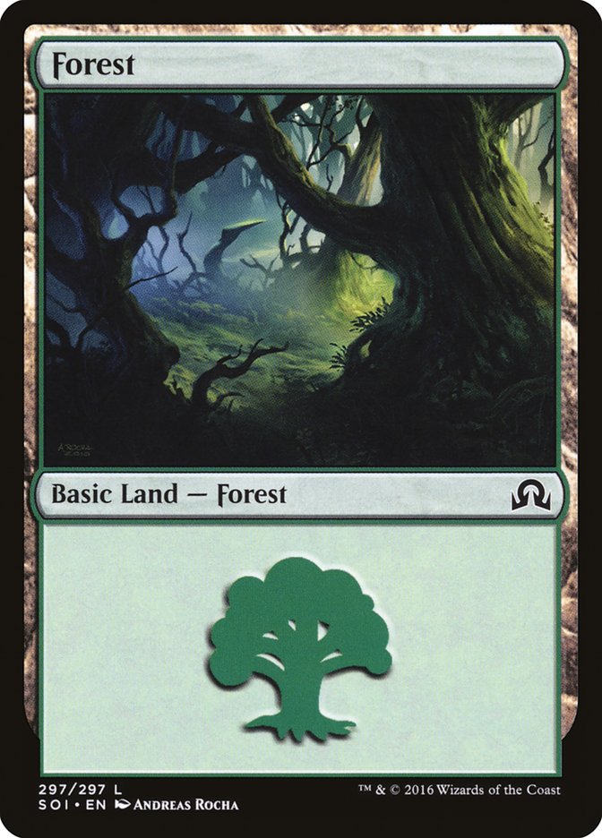 Forest (297) [Shadows over Innistrad] | Gear Gaming Fayetteville