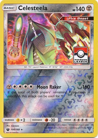 Celesteela (100/168) (League Promo) [Sun & Moon: Celestial Storm] | Gear Gaming Fayetteville