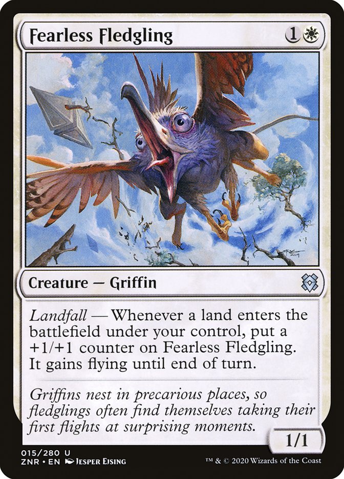 Fearless Fledgling [Zendikar Rising] | Gear Gaming Fayetteville