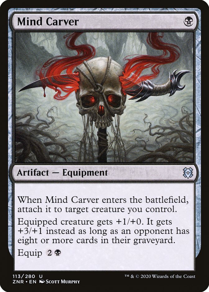 Mind Carver [Zendikar Rising] | Gear Gaming Fayetteville