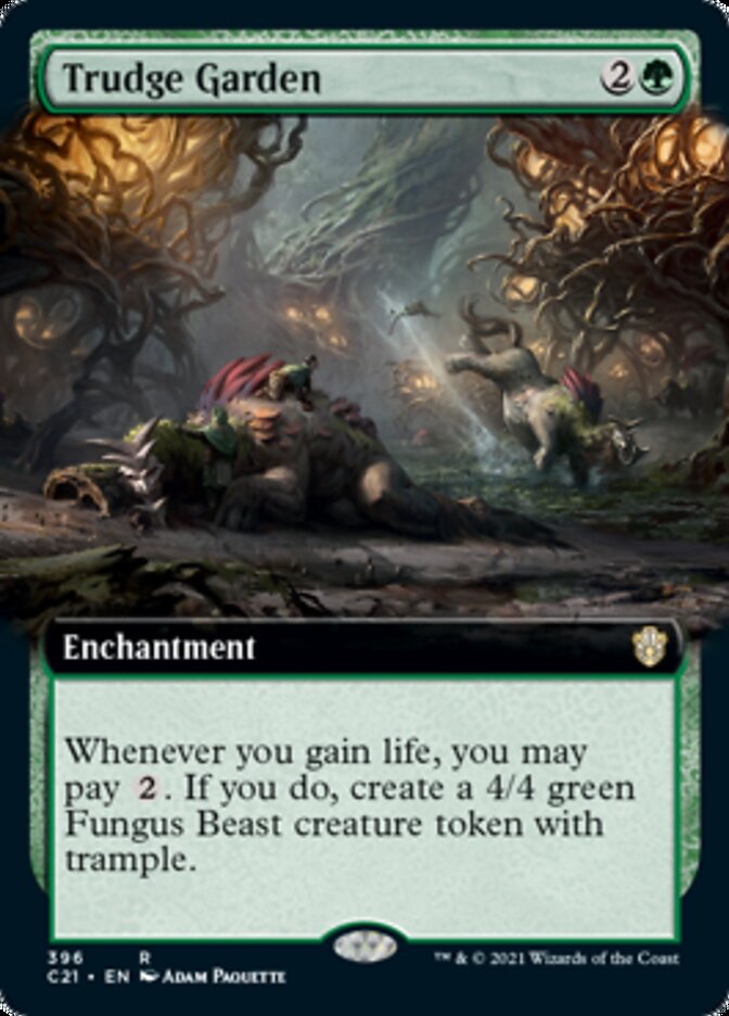 Trudge Garden (Extended Art) [Commander 2021] | Gear Gaming Fayetteville