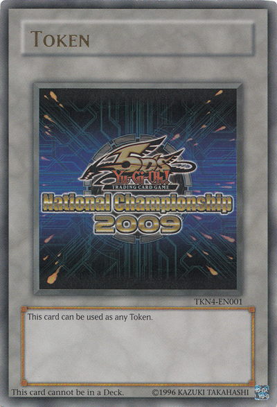 Yu-Gi-Oh 5D's 2009 National Championship Token [TKN4-EN001] Ultra Rare | Gear Gaming Fayetteville