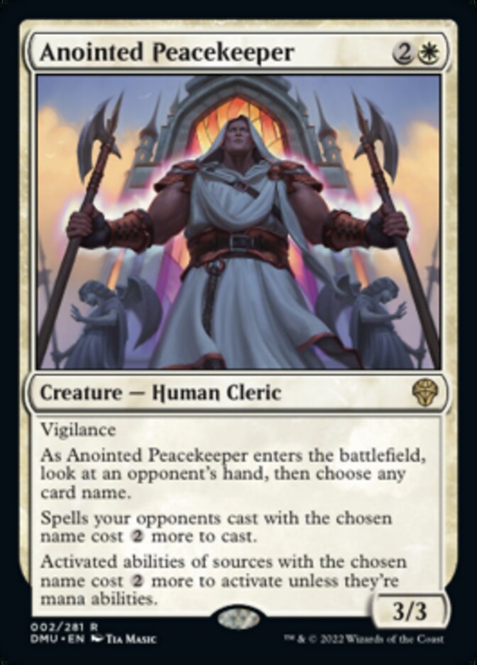 Anointed Peacekeeper [Dominaria United] | Gear Gaming Fayetteville