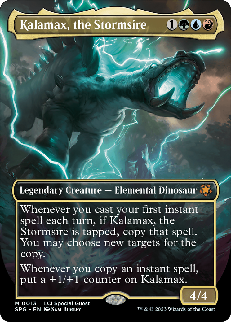 Kalamax, the Stormsire (Borderless) [The Lost Caverns of Ixalan Special Guests] | Gear Gaming Fayetteville