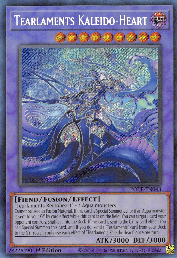 Tearlaments Kaleido-Heart [POTE-EN043] Secret Rare | Gear Gaming Fayetteville