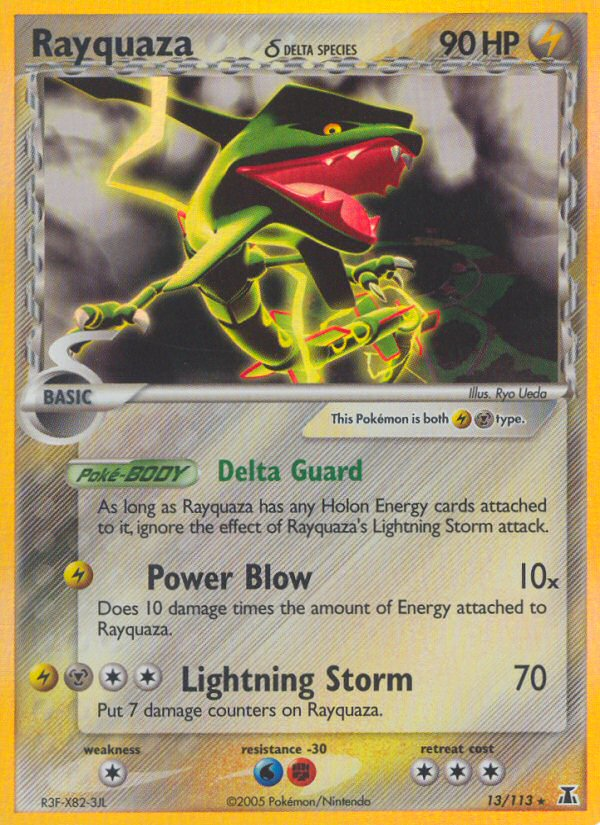 Rayquaza (13/113) (Delta Species) [EX: Delta Species] | Gear Gaming Fayetteville