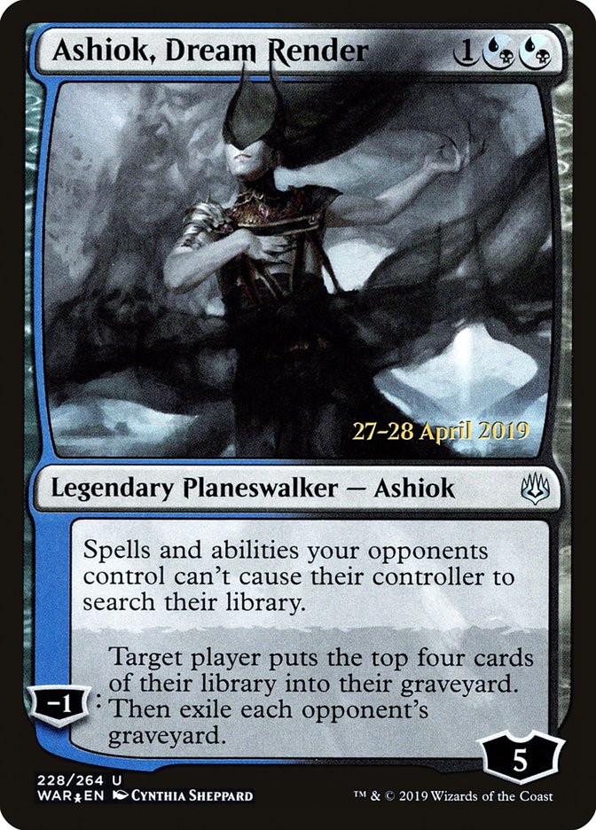 Ashiok, Dream Render [War of the Spark Prerelease Promos] | Gear Gaming Fayetteville