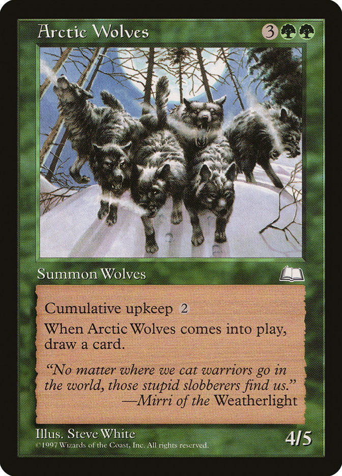 Arctic Wolves [Weatherlight] | Gear Gaming Fayetteville