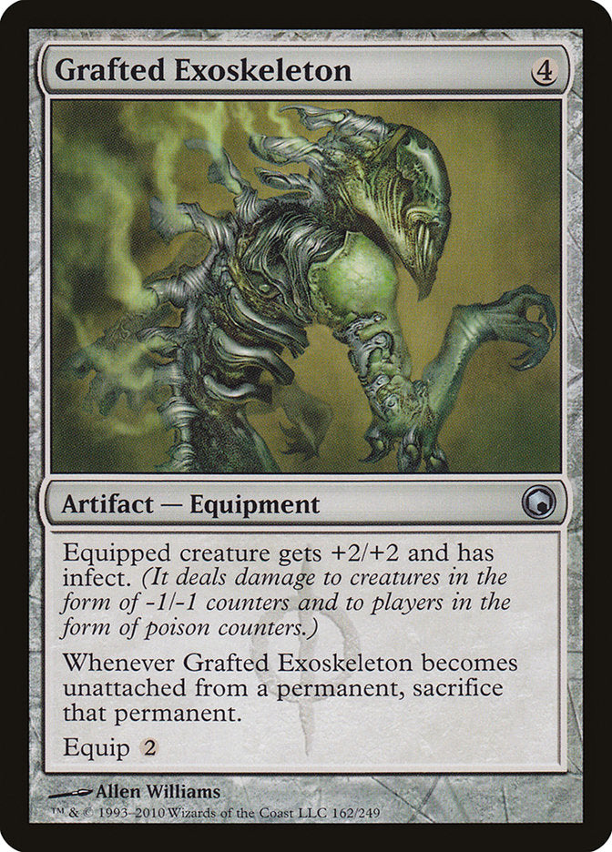 Grafted Exoskeleton [Scars of Mirrodin] | Gear Gaming Fayetteville