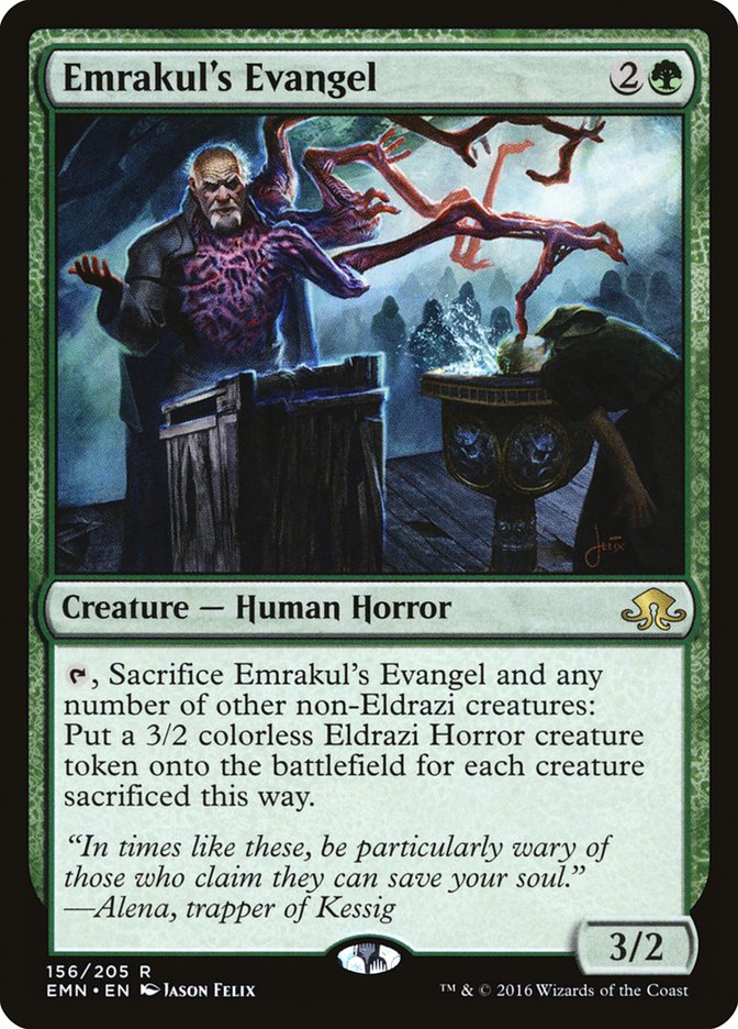 Emrakul's Evangel [Eldritch Moon] | Gear Gaming Fayetteville