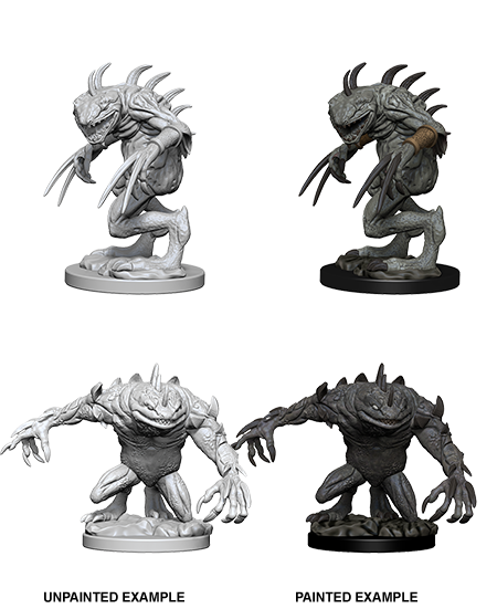 D&D Nolzur's Marvelous Miniatures - Gray Slaad & Death Slaad | Gear Gaming Fayetteville