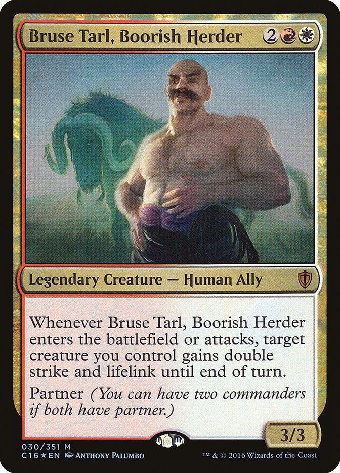 Bruse Tarl, Boorish Herder [Commander 2016] | Gear Gaming Fayetteville