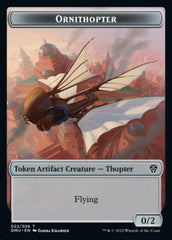 Bird (002) // Ornithopter Double-Sided Token [Dominaria United Tokens] | Gear Gaming Fayetteville