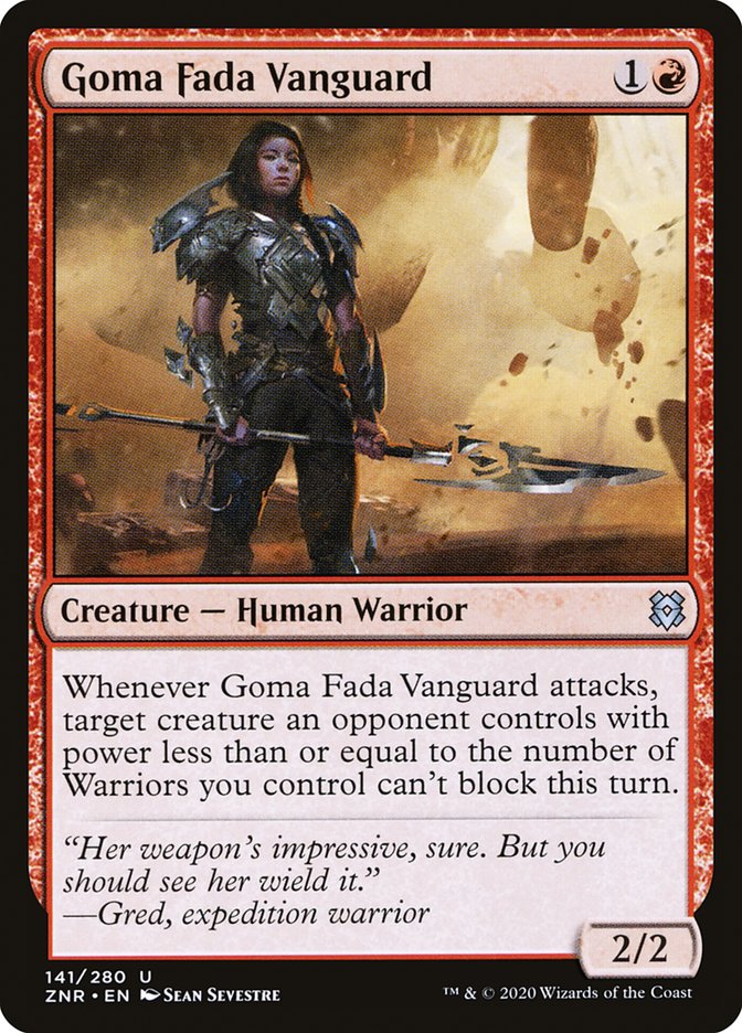 Goma Fada Vanguard [Zendikar Rising] | Gear Gaming Fayetteville