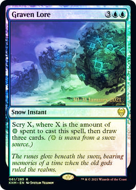 Graven Lore [Kaldheim Prerelease Promos] | Gear Gaming Fayetteville