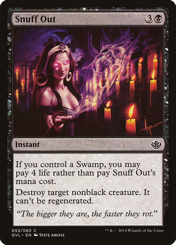 Snuff Out (Garruk vs. Liliana) [Duel Decks Anthology] | Gear Gaming Fayetteville