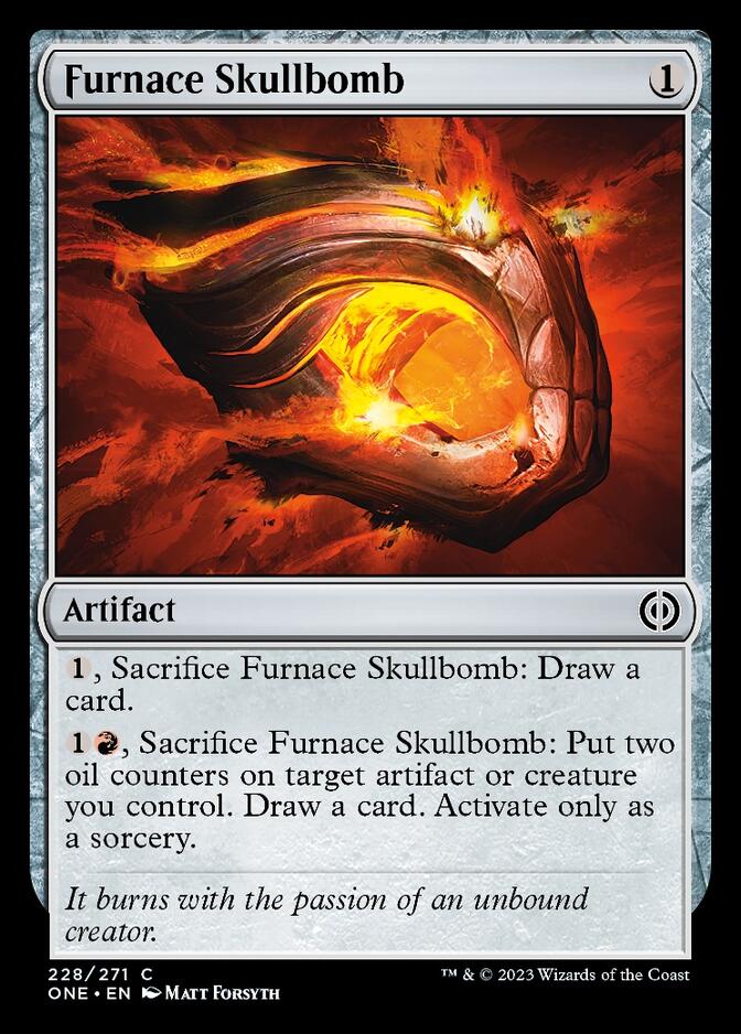 Furnace Skullbomb [Phyrexia: All Will Be One] | Gear Gaming Fayetteville