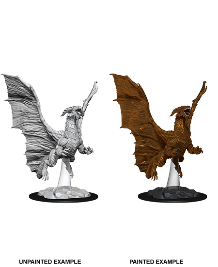 D&D Nolzur'S Marvelous Minatures - Young Copper Dragon | Gear Gaming Fayetteville