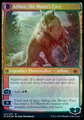 Arlinn, the Pack's Hope // Arlinn, the Moon's Fury [Innistrad: Midnight Hunt Prerelease Promos] | Gear Gaming Fayetteville