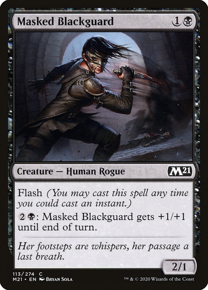 Masked Blackguard [Core Set 2021] | Gear Gaming Fayetteville