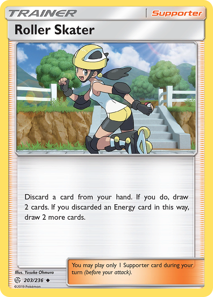 Roller Skater (203/236) [Sun & Moon: Cosmic Eclipse] | Gear Gaming Fayetteville