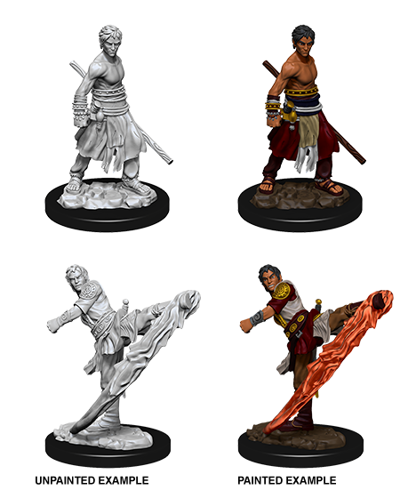 D&D Nolzur's Marvelous Miniatures - Half-Elf Monk | Gear Gaming Fayetteville