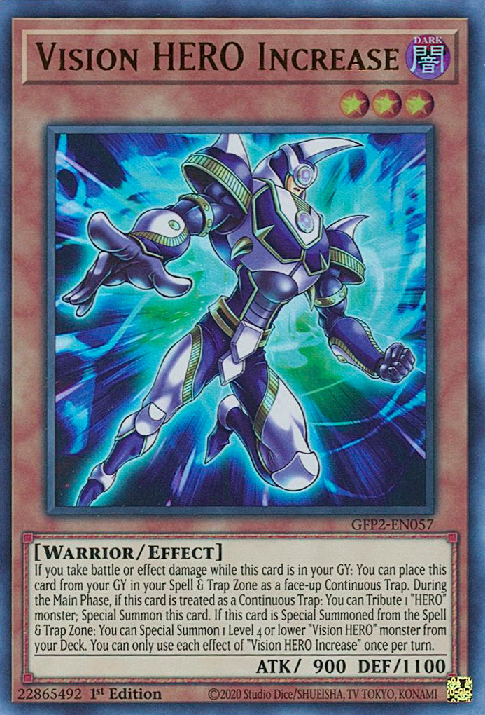 Vision HERO Increase [GFP2-EN057] Ultra Rare | Gear Gaming Fayetteville