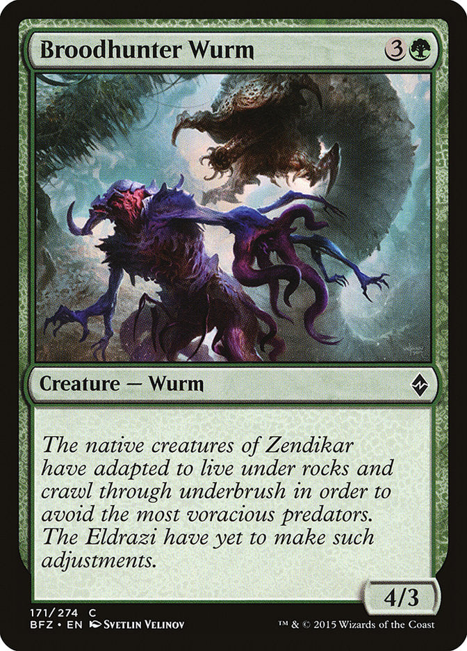 Broodhunter Wurm [Battle for Zendikar] | Gear Gaming Fayetteville